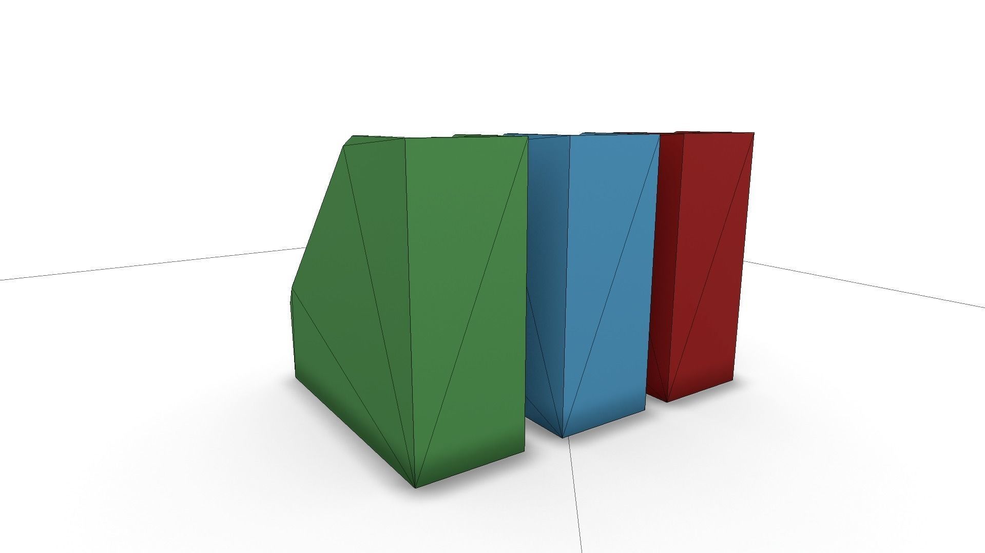 All furniture lightmapped SHC Quickoffice Low-poly 3D model_167