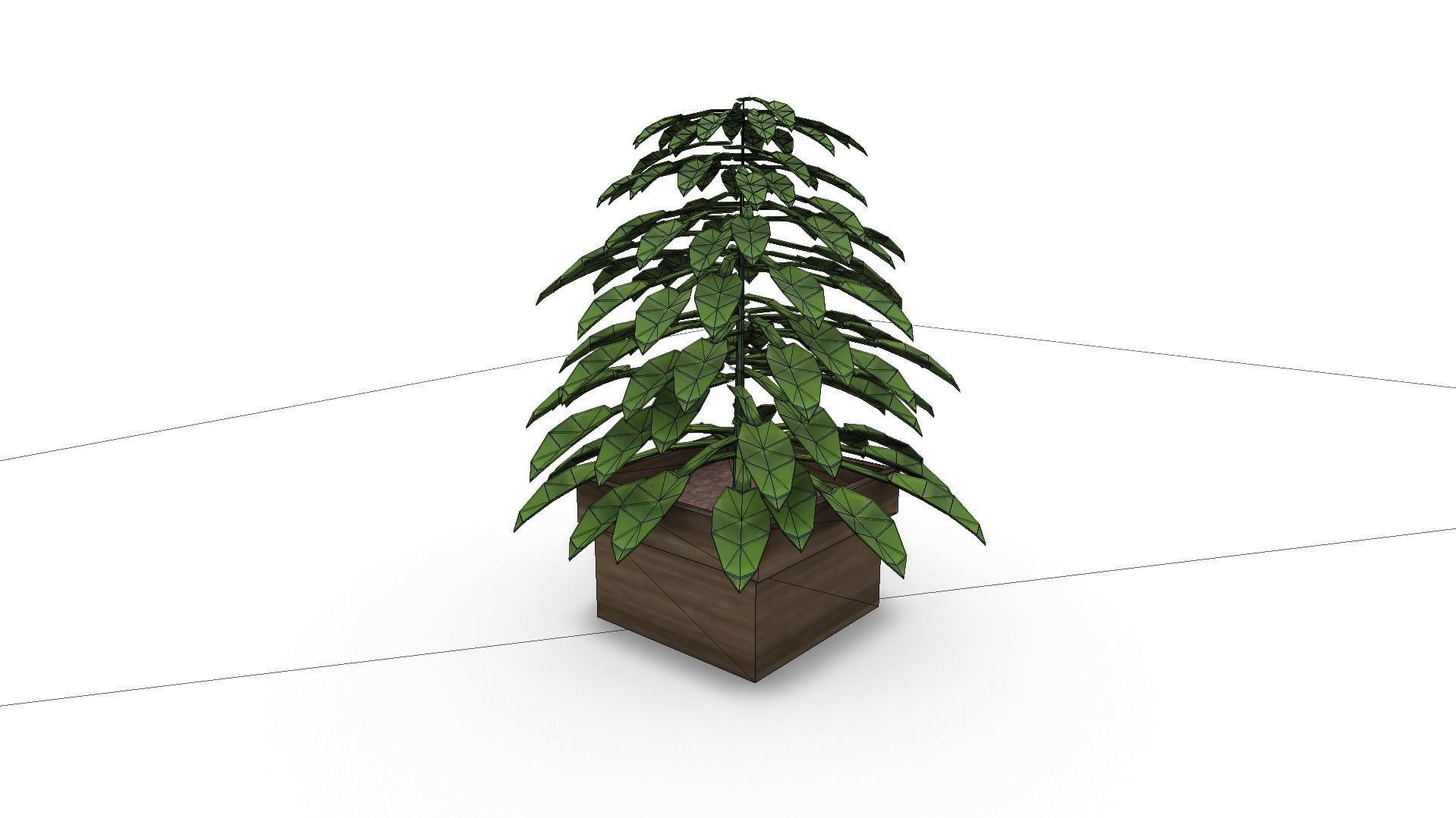 All furniture lightmapped SHC Quickoffice Low-poly 3D model_180