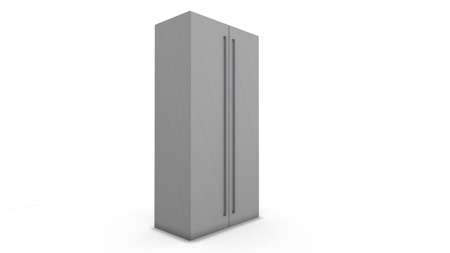 All furniture lightmapped SHC Quickoffice Low-poly 3D model_87