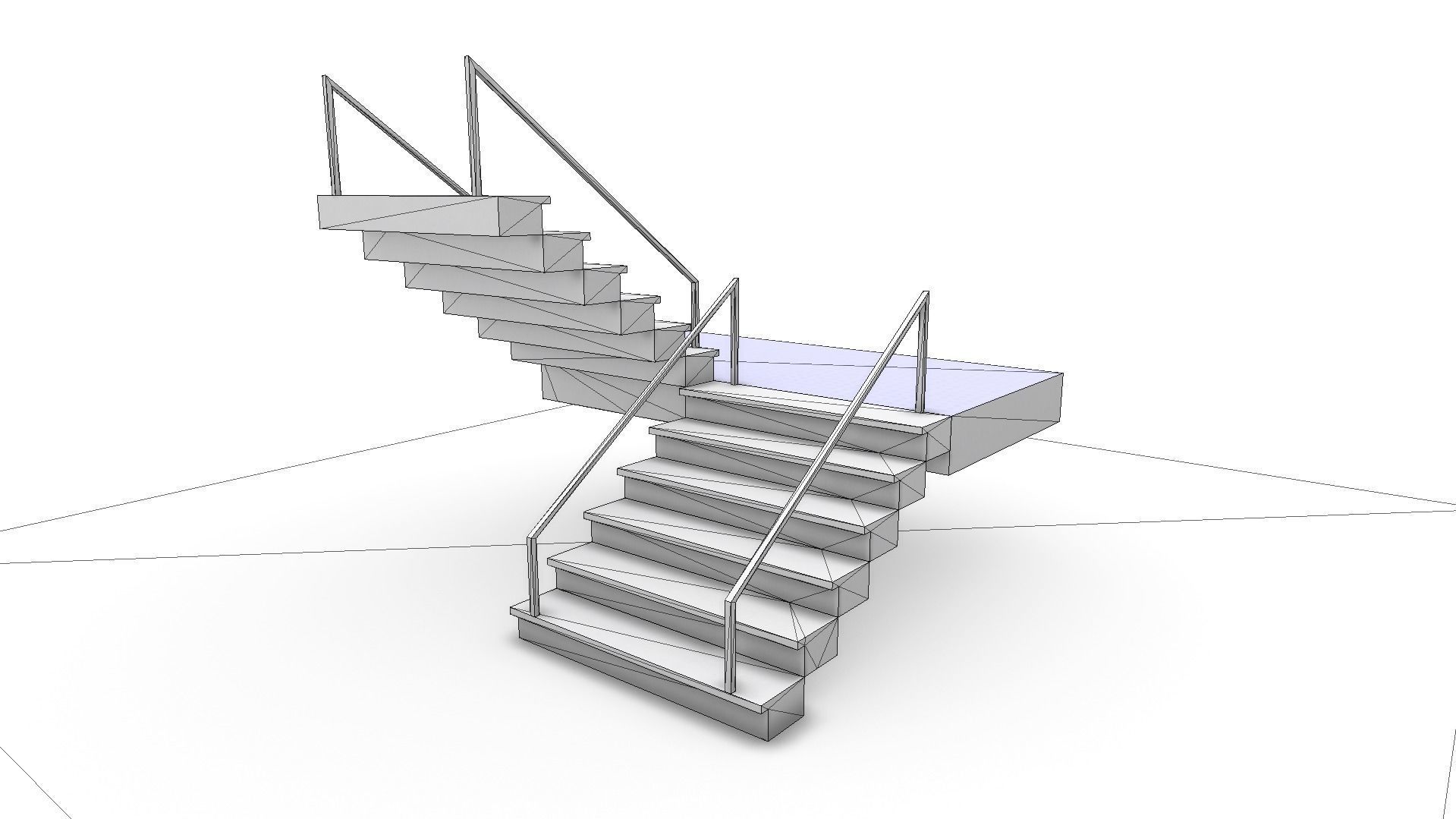 All furniture lightmapped SHC Quickoffice Low-poly 3D model_96