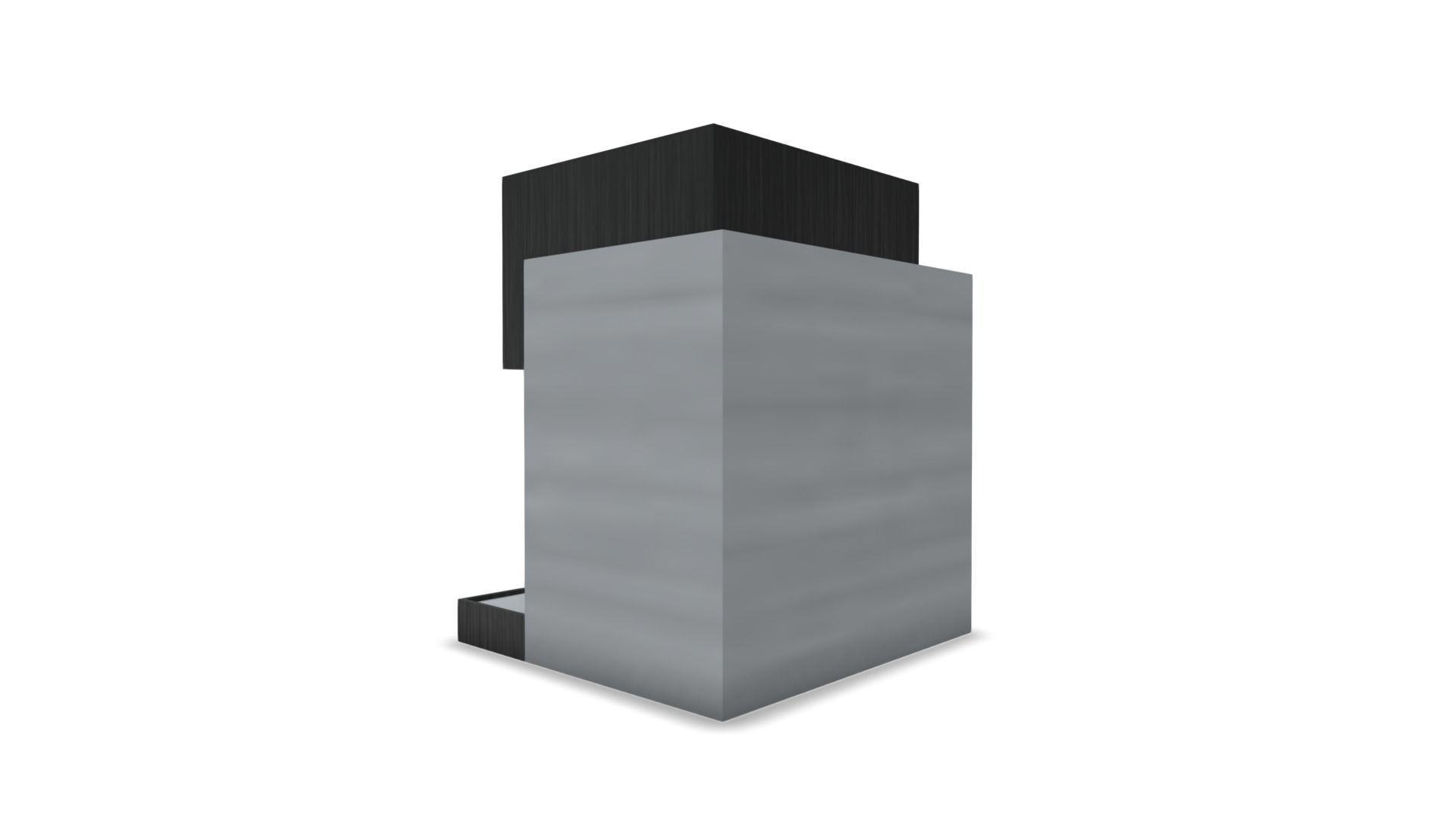 All furniture lightmapped SHC Quickoffice Low-poly 3D model_37