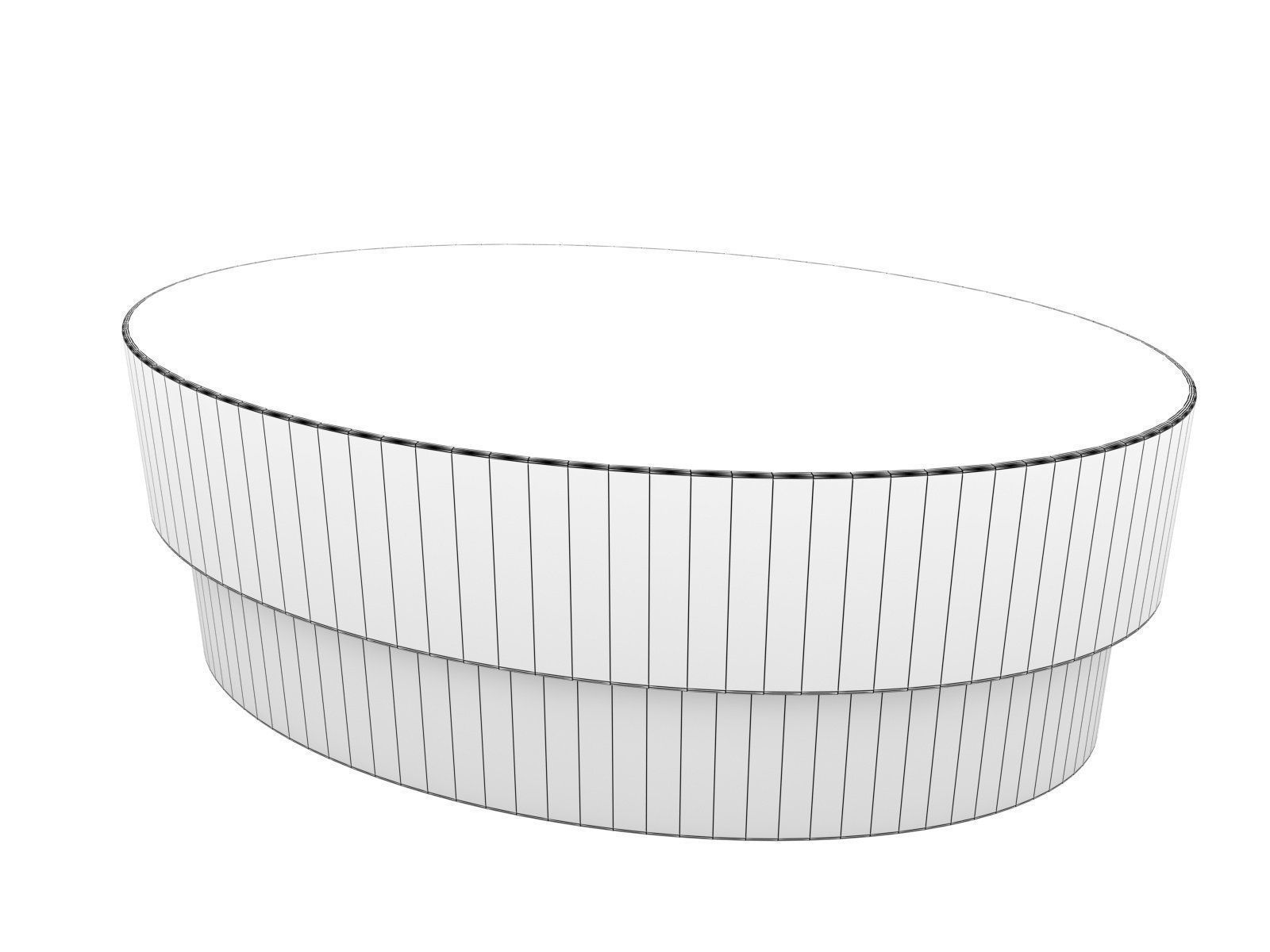 Loren Table 90 3D model_5