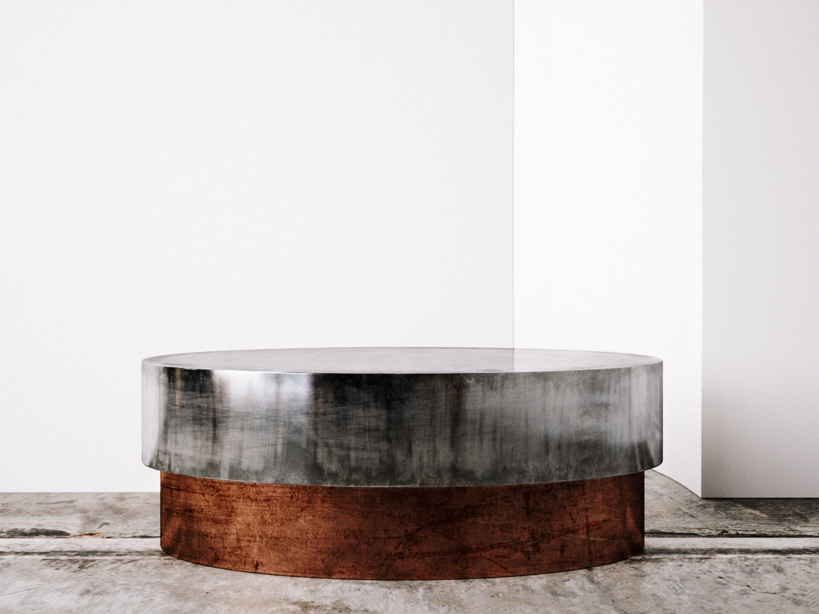 Loren Table 90 3D model_1