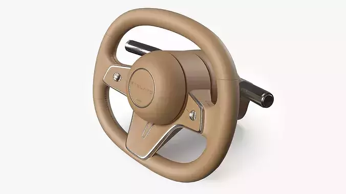 Huawei Stelato Steering Wheel Brown 3D model