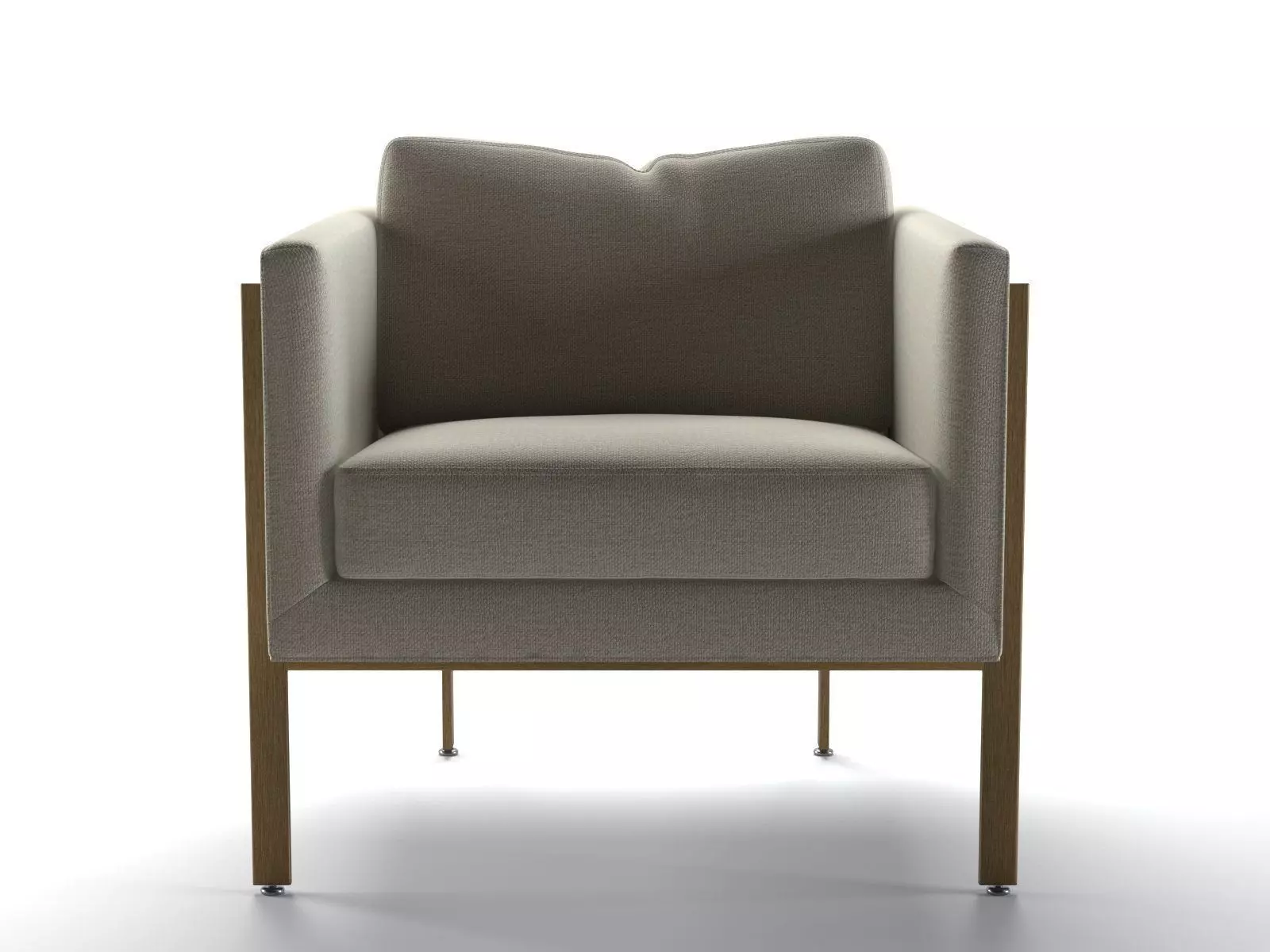 Drop In Armchair 3D model_4