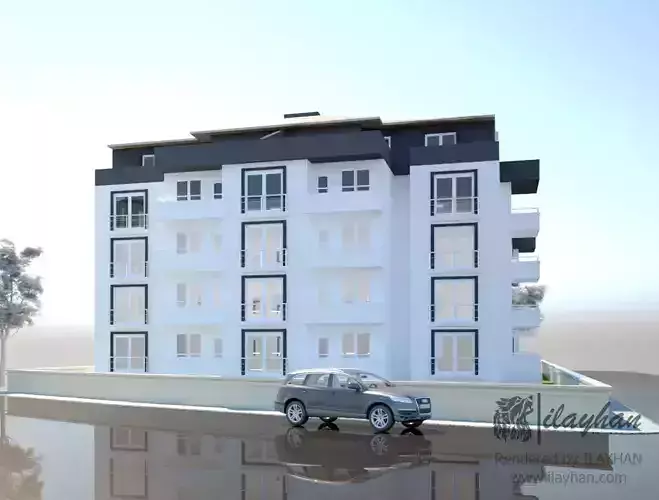 Modern Apartment 3D modeling