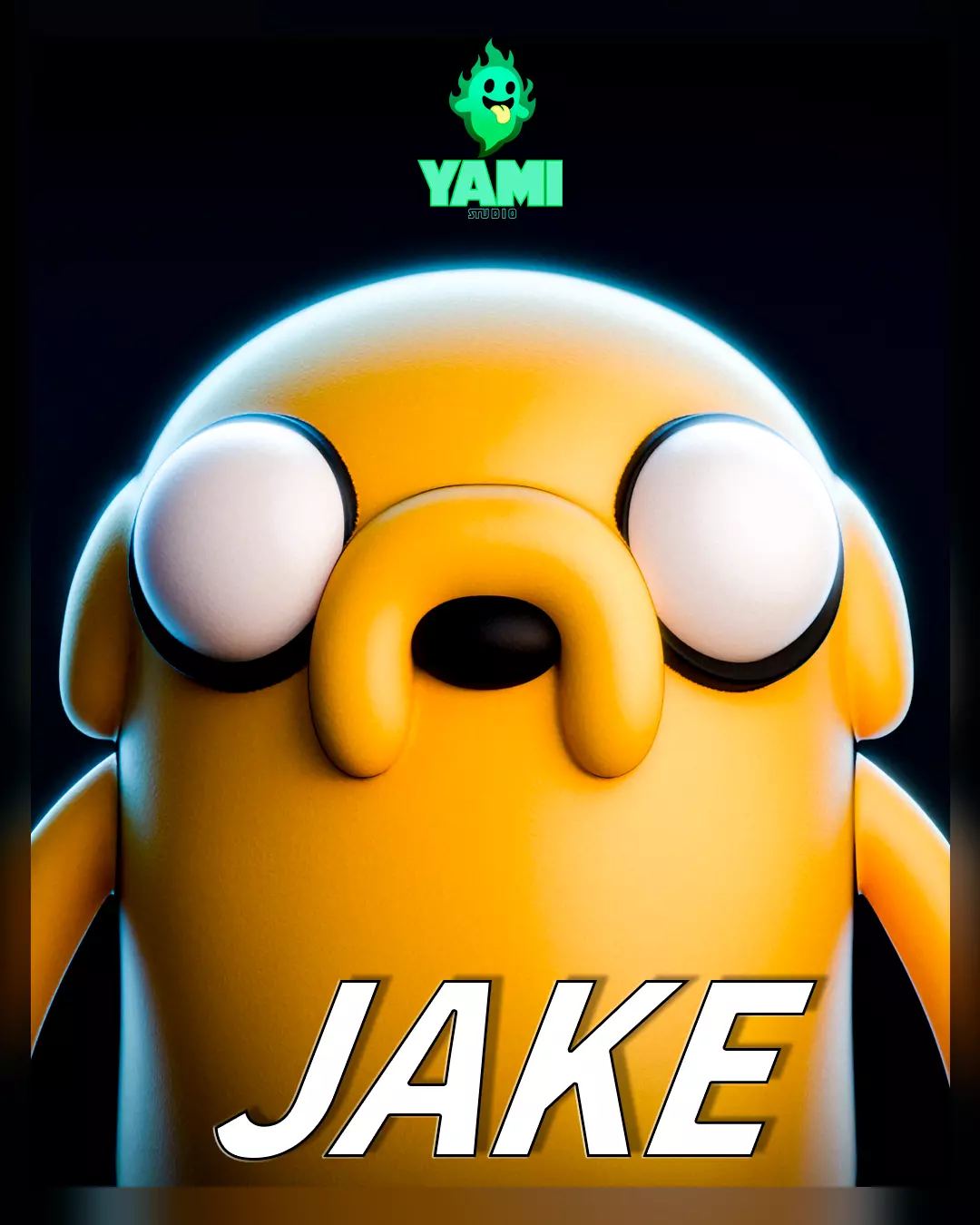 Jake adventure time 3D print model