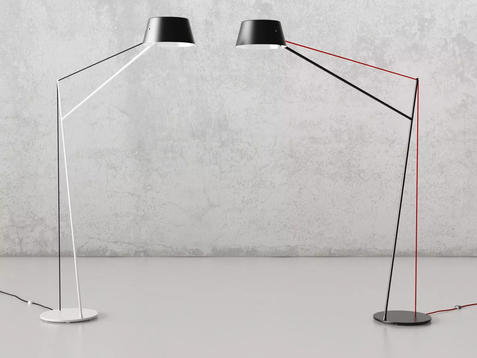 Spar Floor Light 3D model_3