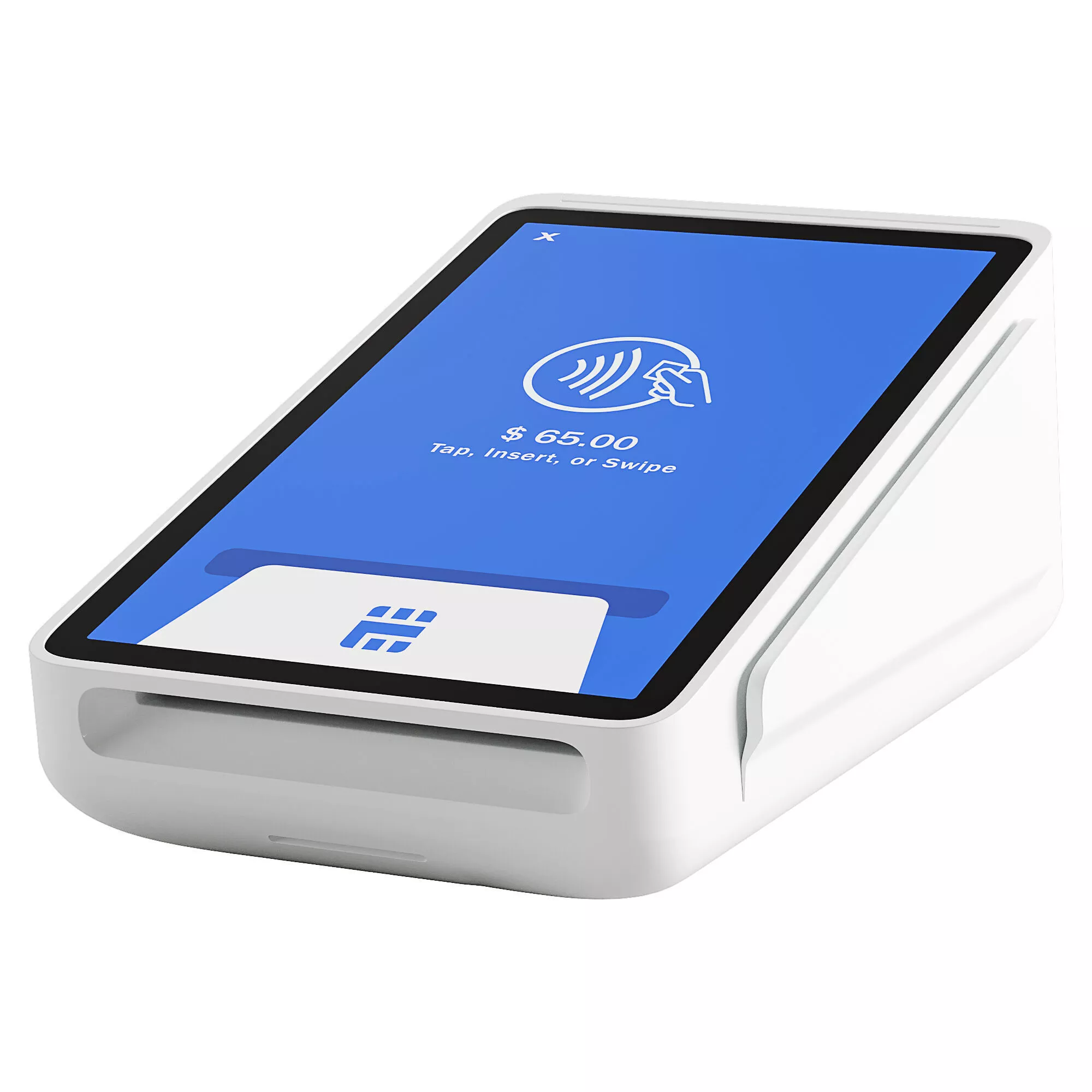 Square Terminal Credit Card Machine 3D model