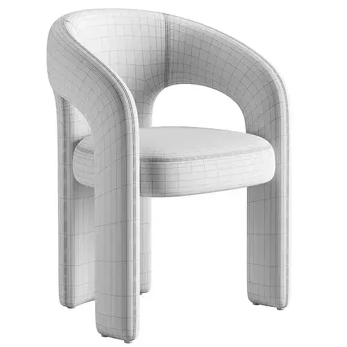 Prato Chair 3D model 7