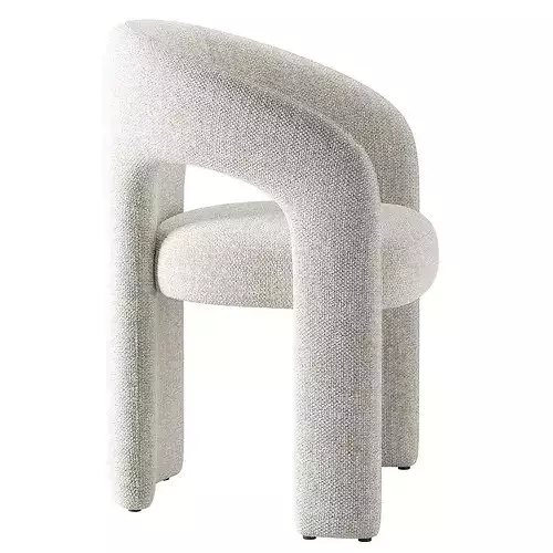 Prato Chair 3D model 2