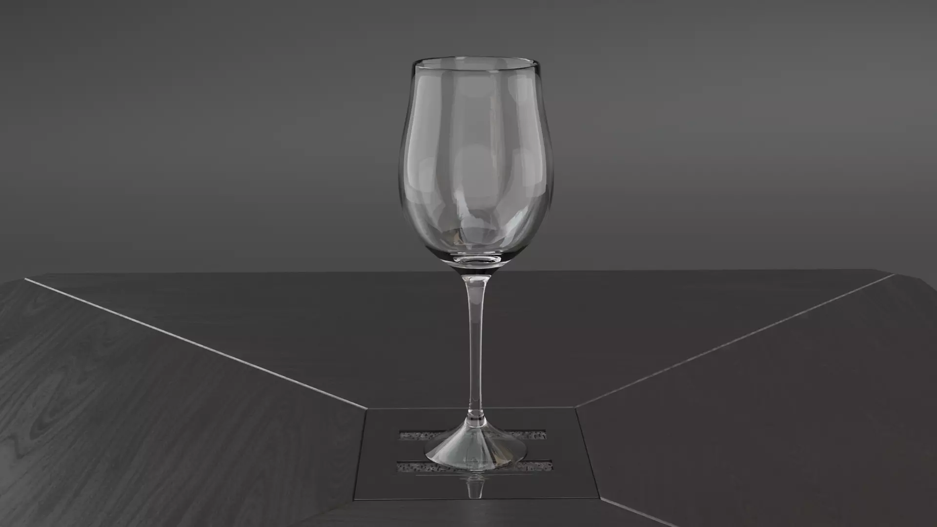 Luxury Wine Glass Photorealistic 3D Asset 3D model