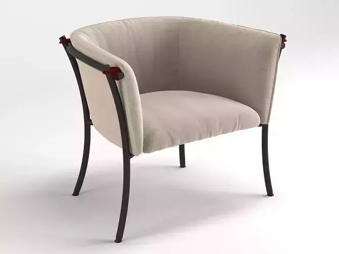Smeralda Armchair 3D model