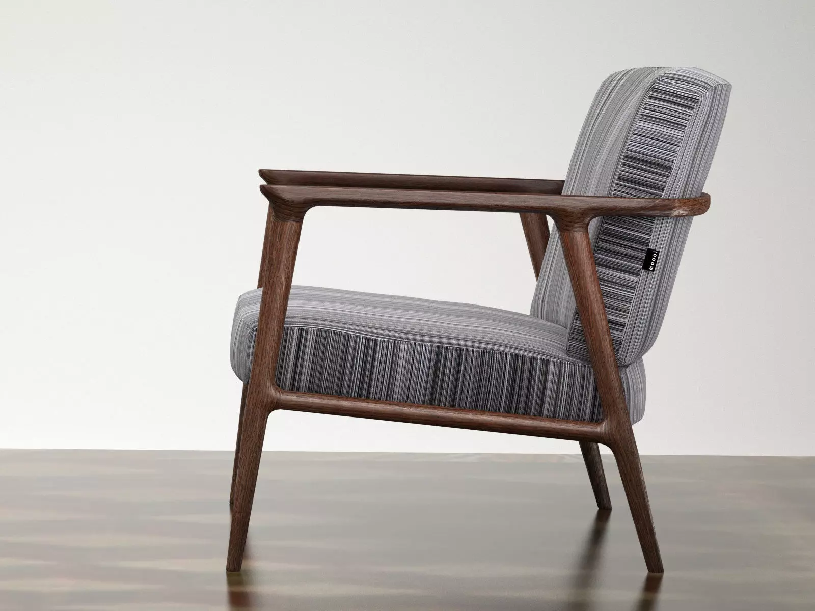 Zio Lounge Chair 3D model_2