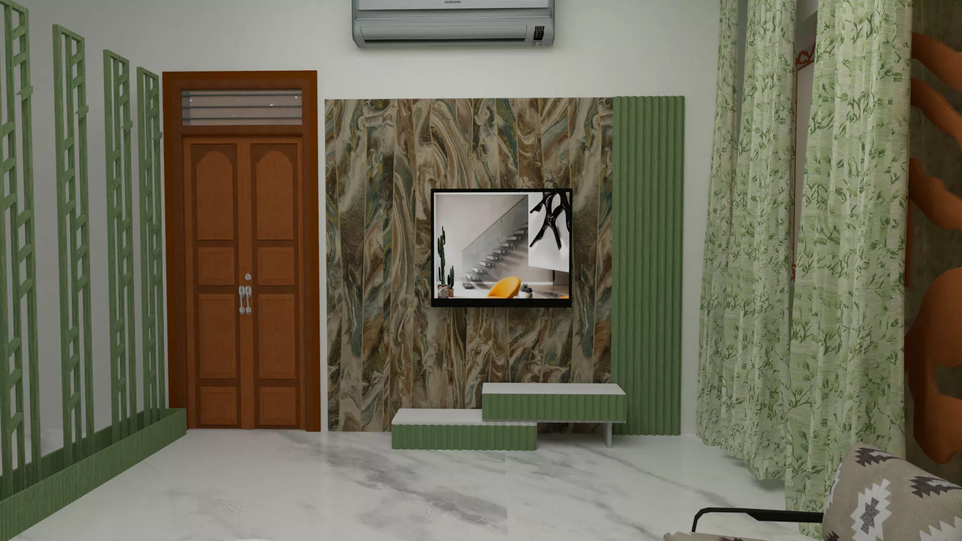 LIVING ROOM 3D print model