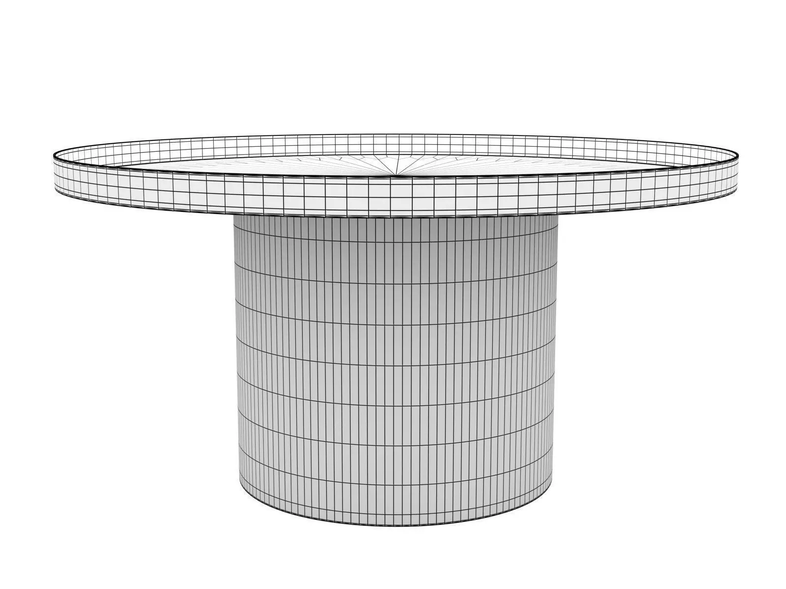 Molly Coffee Table 3D model_4