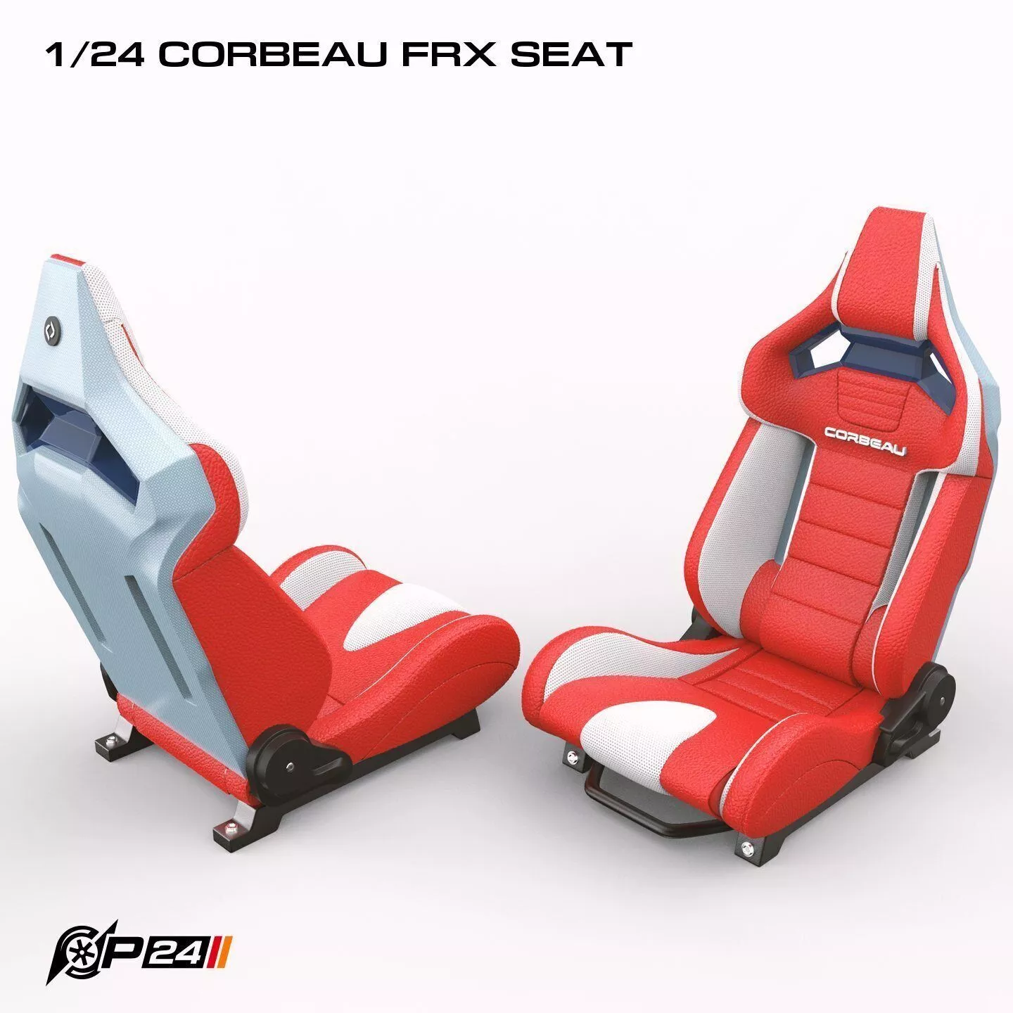 1-24th CORBEAU FRX Seat 3D print model