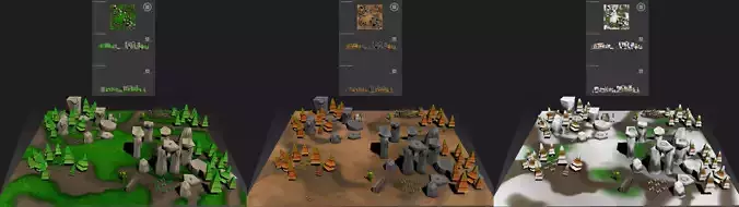 Cartoon Level Design Environments