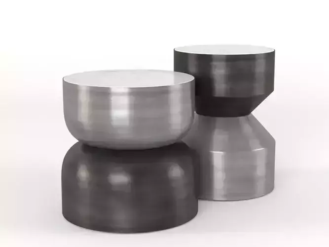 Silo Side Tables 3D model