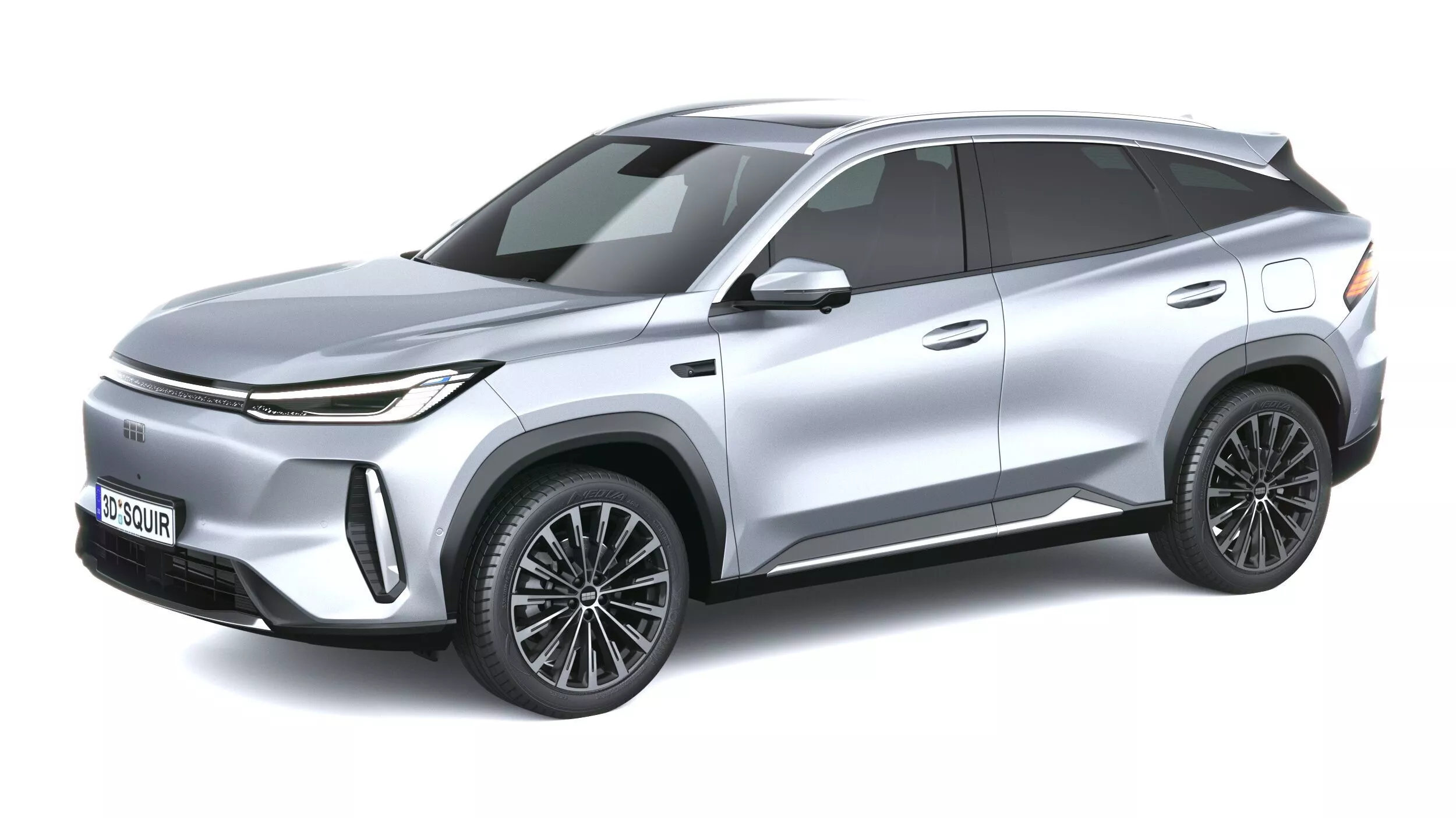 Geely Galaxy M7 2027 3D model