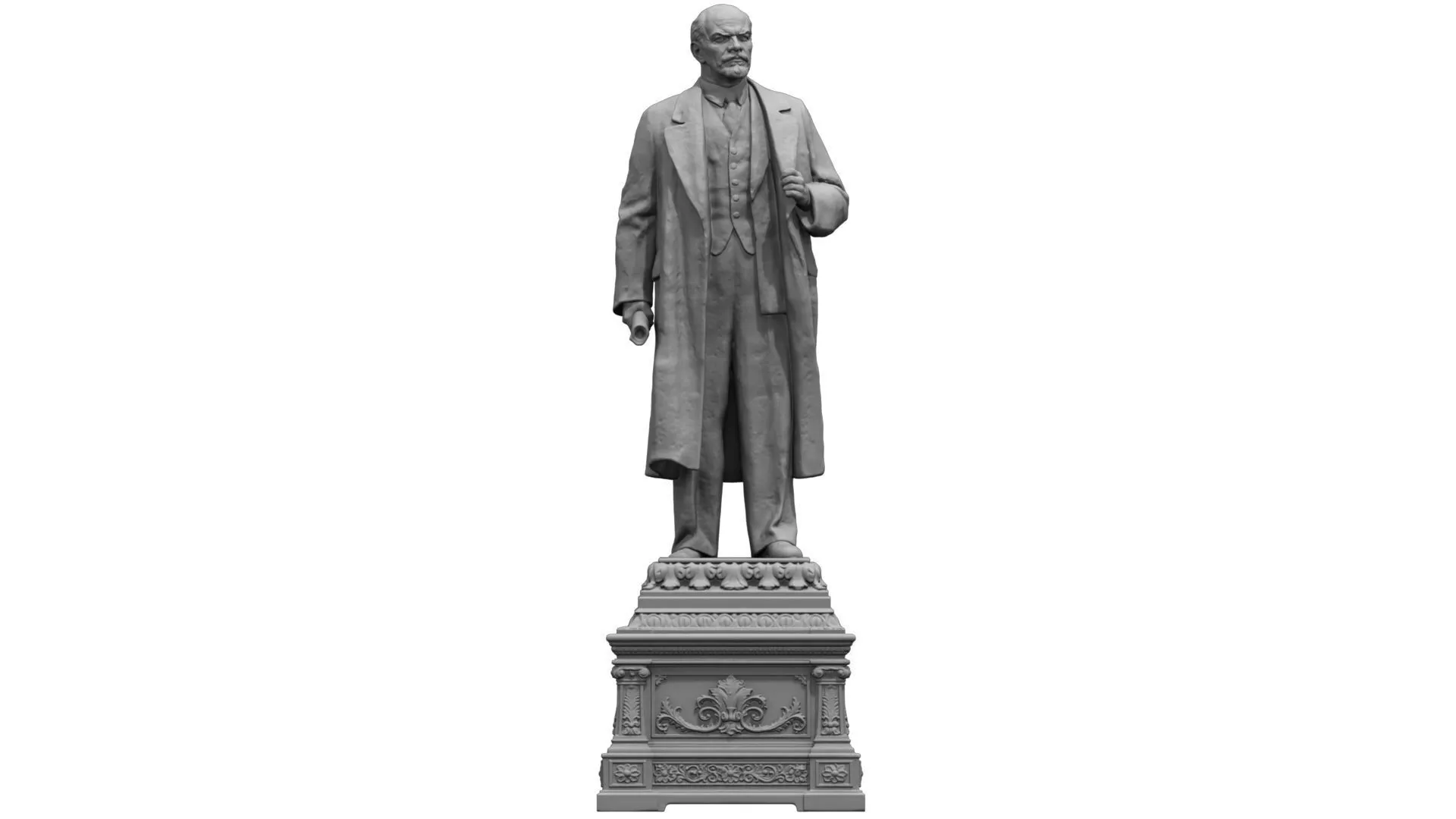 Vladimir Lenin statue 3D model