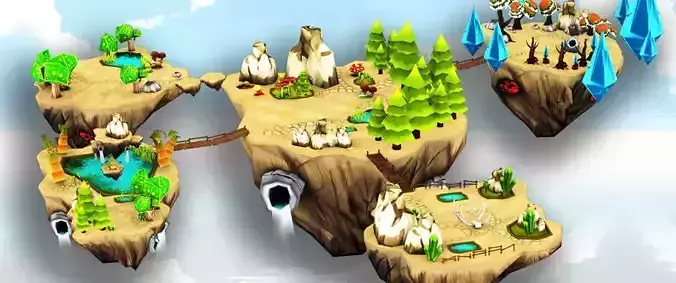 Floating Island For Mobile