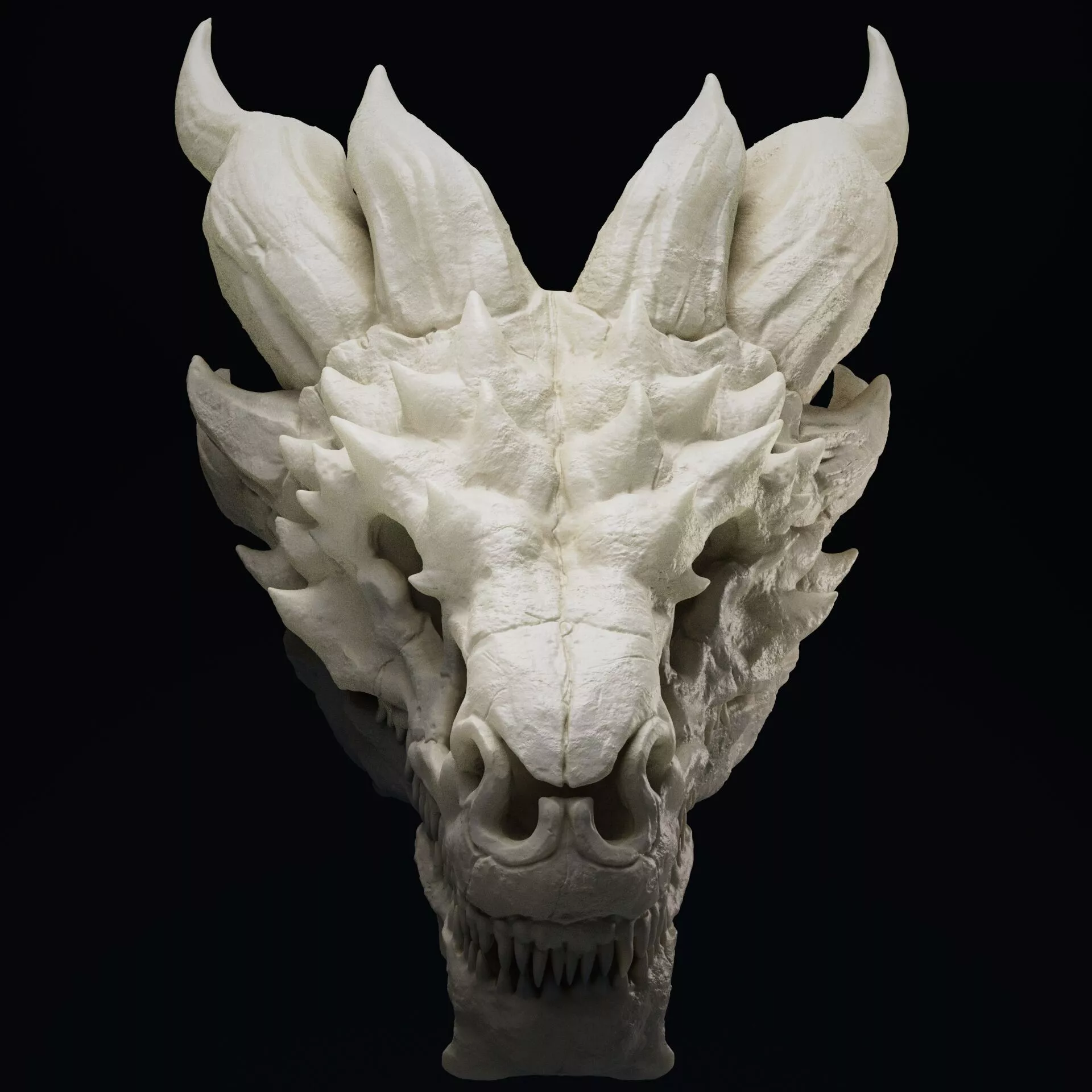 Balerion Skull Free 3D print model