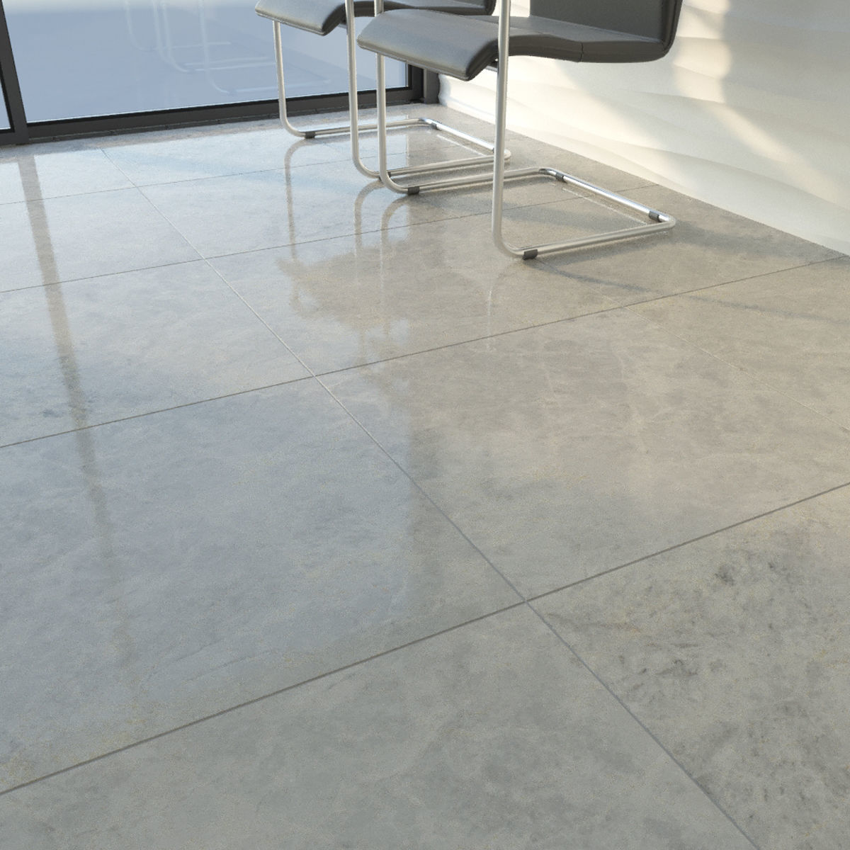 ABC Stone Set 3D model_5