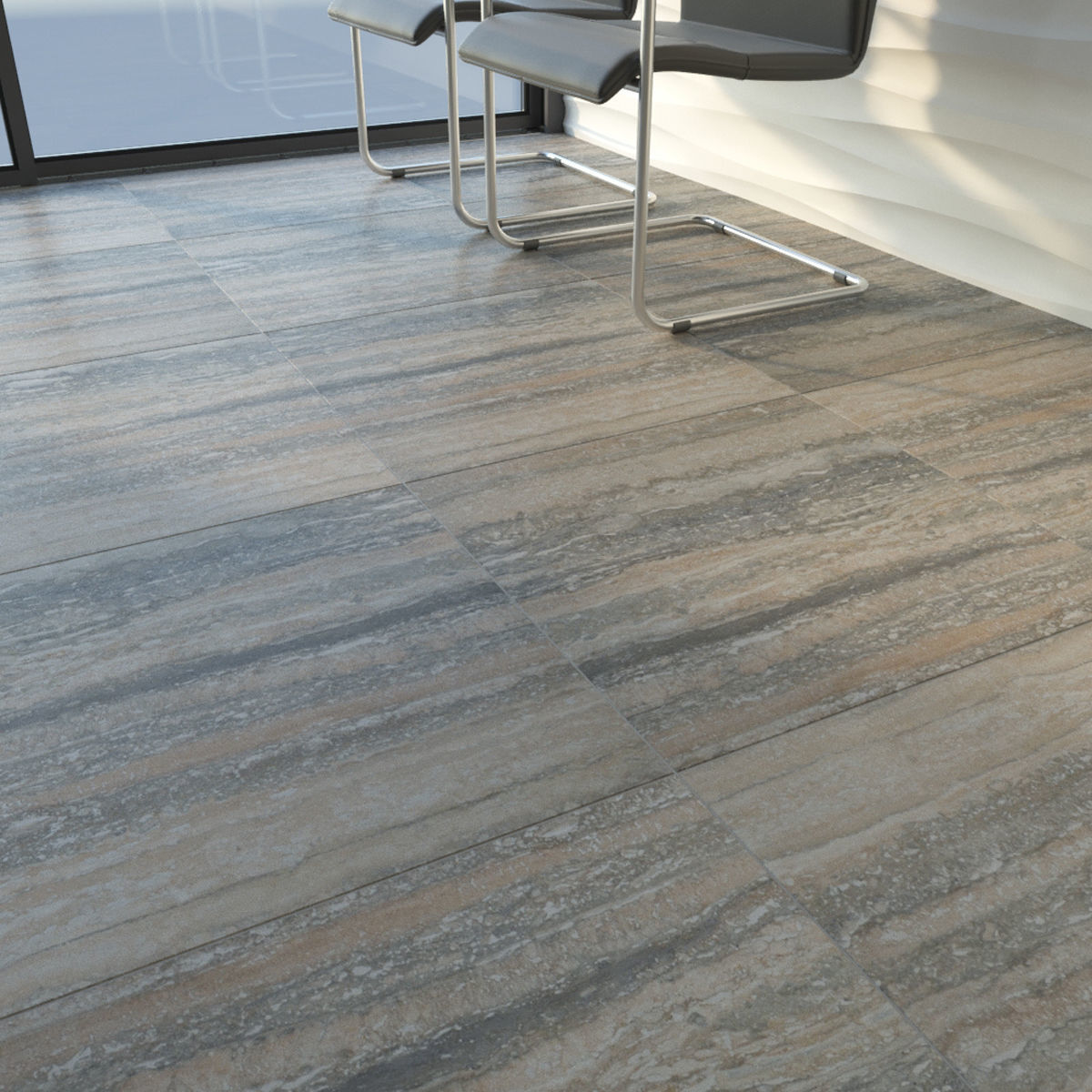 ABC Stone Set 3D model_8