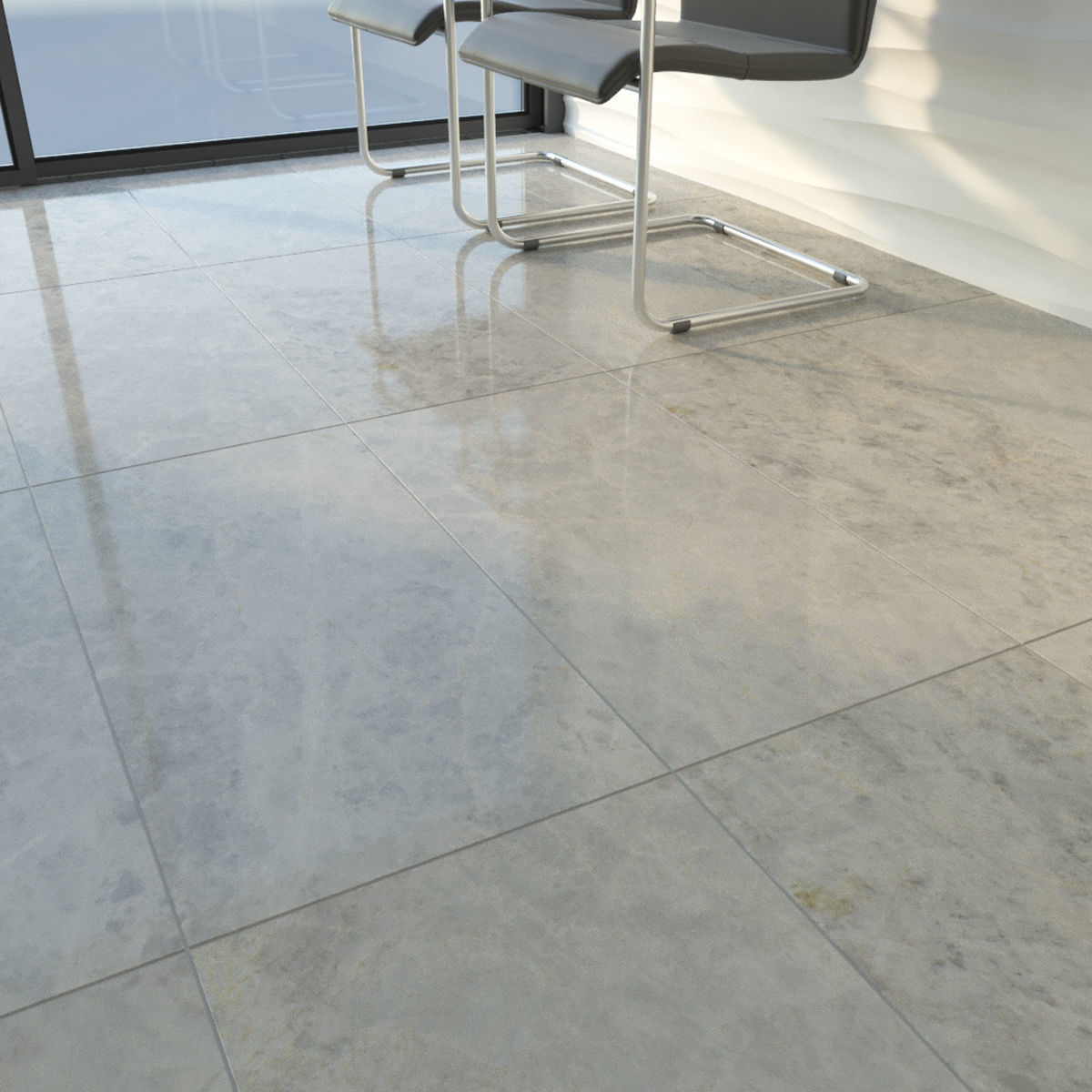 ABC Stone Set 3D model_7