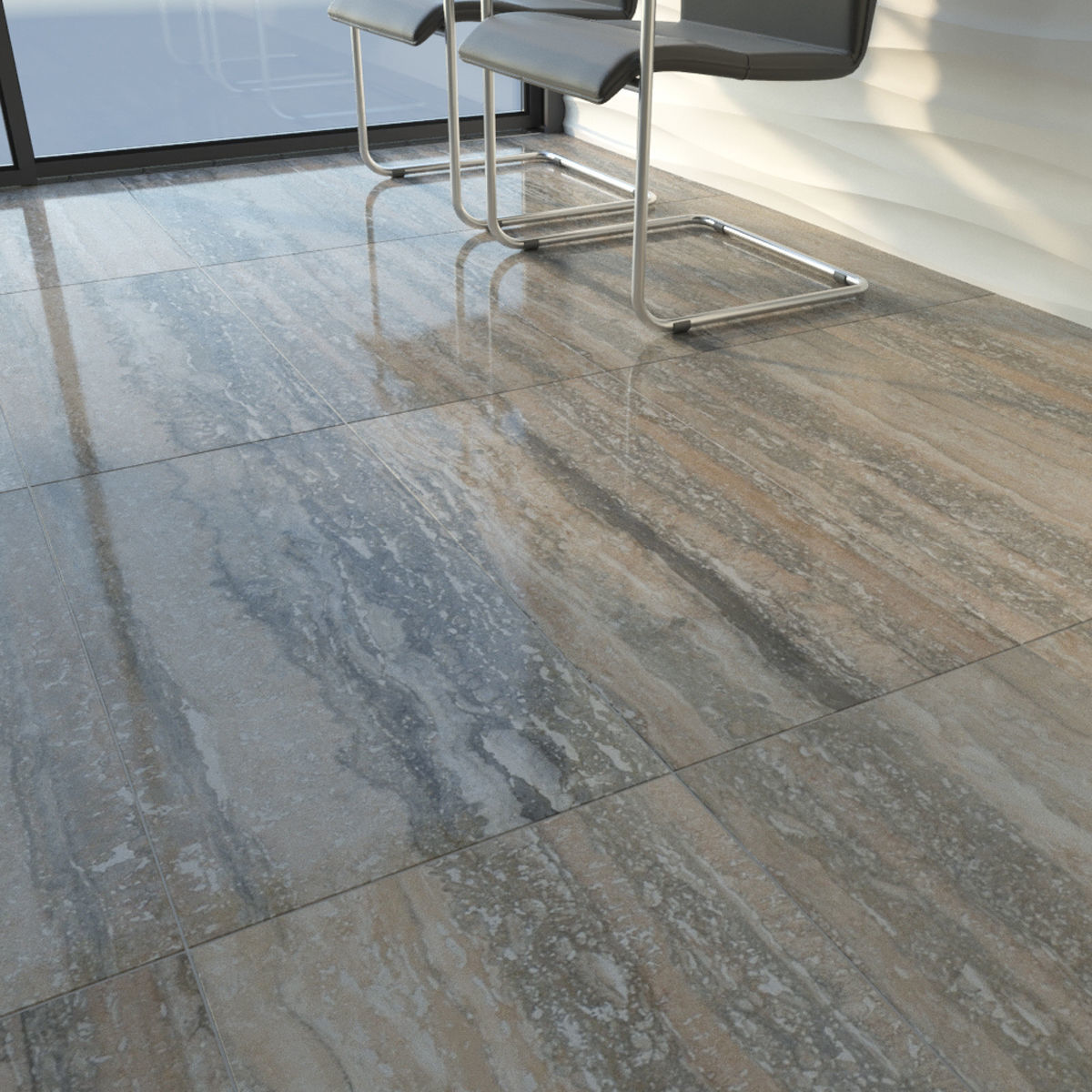 ABC Stone Set 3D model_11