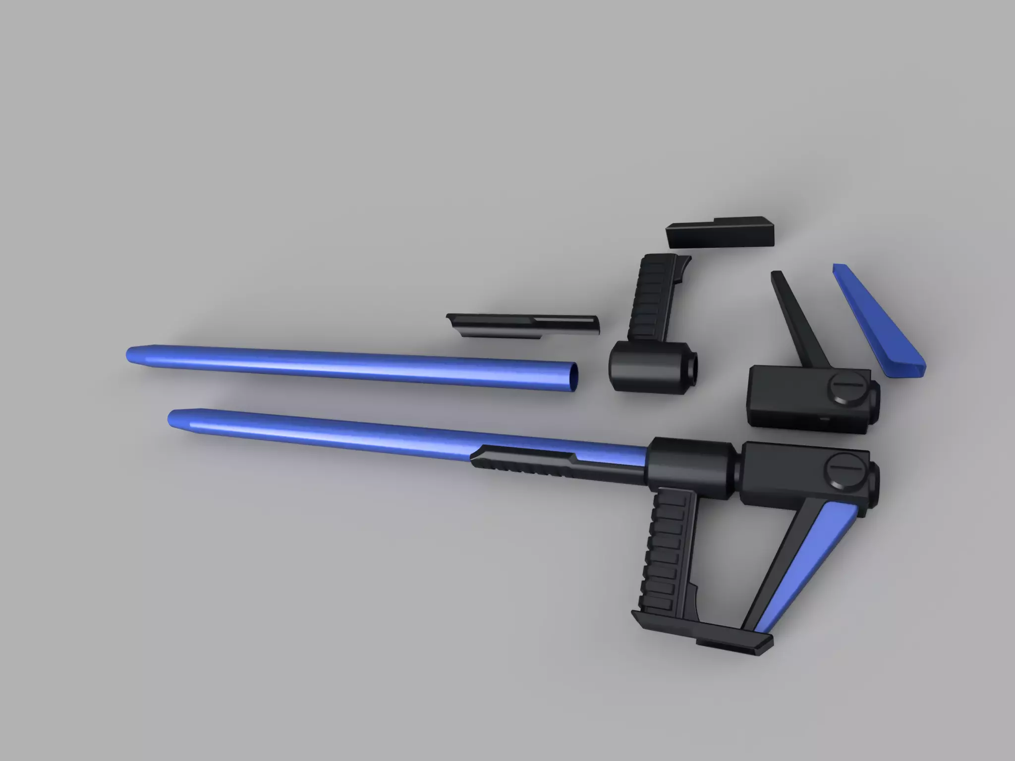 TONFA EDGE KR555-SB-315T Kamen Rider Psyga 3D Print Ready Model 3D print model
