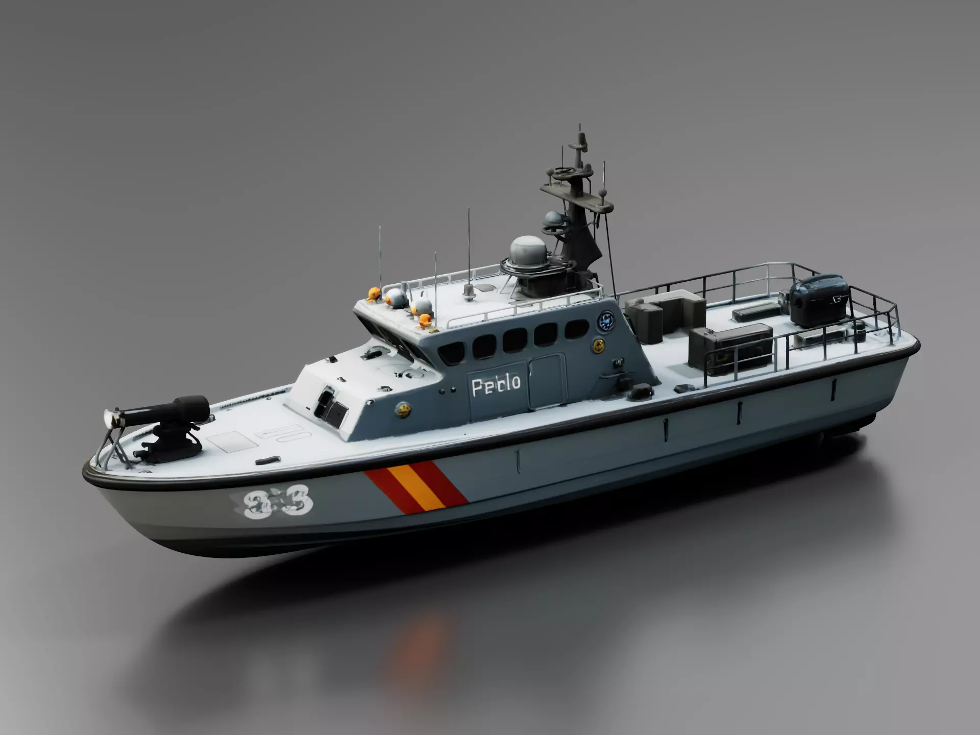 Falaj2 Patrol Boat 3D print model