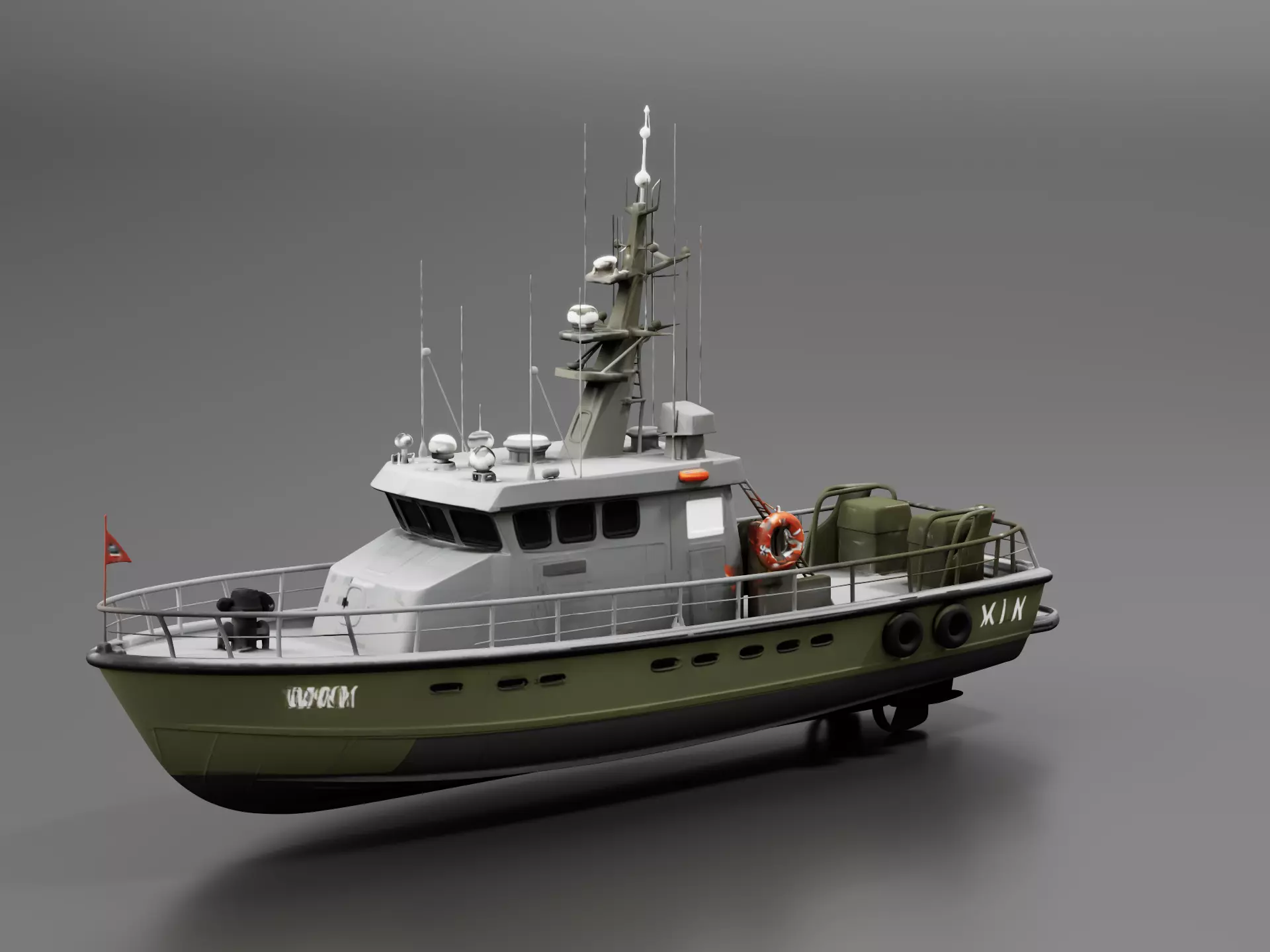 Mk VI Patrol Boat 3D print model