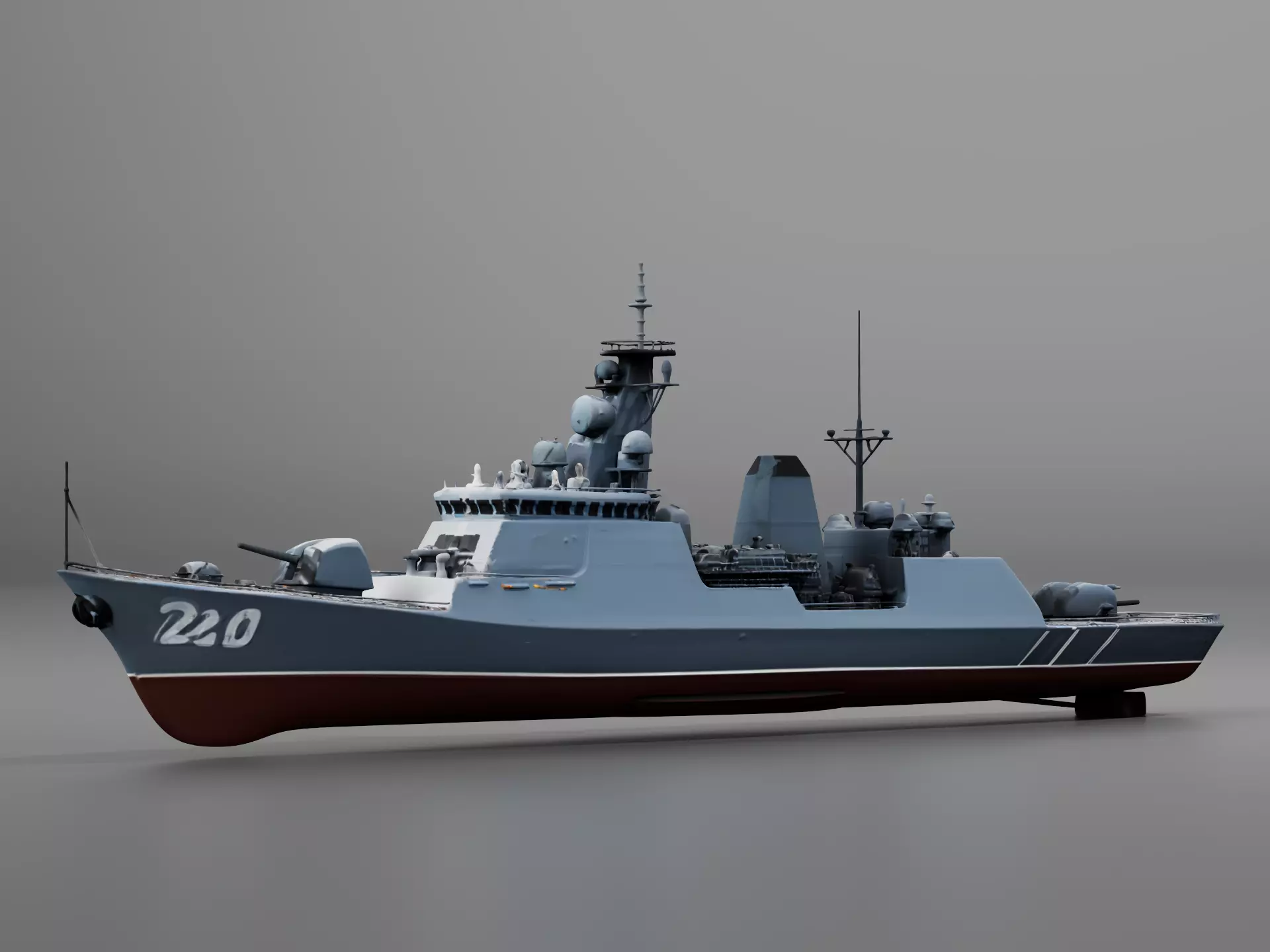 Sovremennyy Destroyer 3D print model
