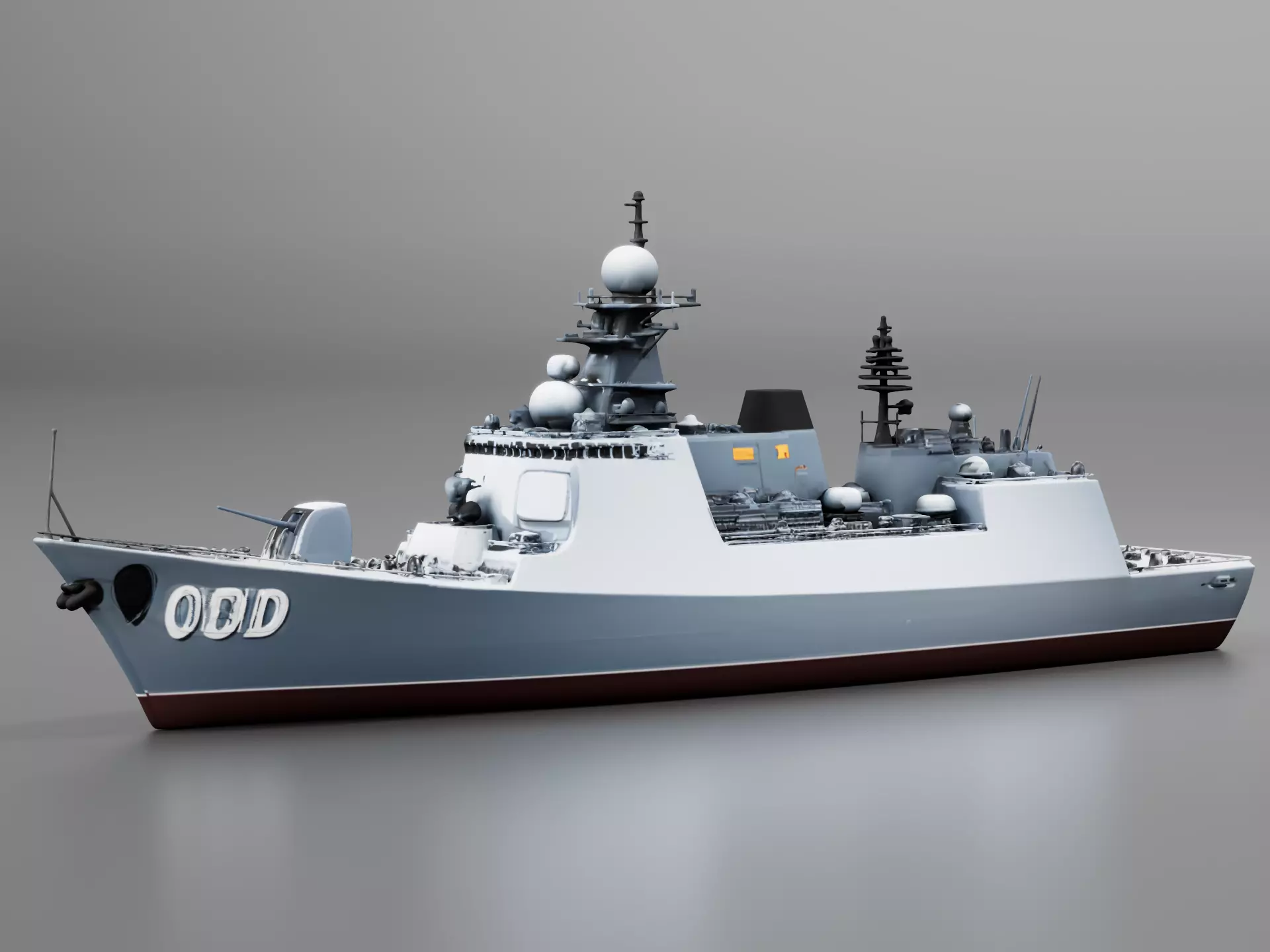 Type 052D Destroyer 3D print model