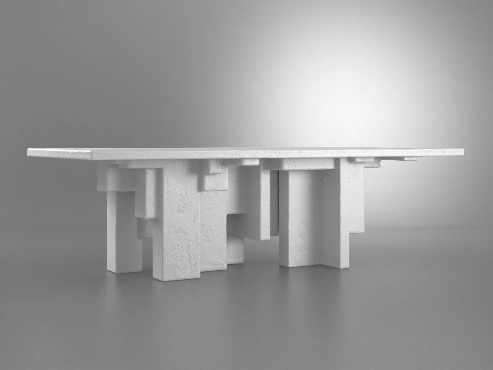 Primitive Table 3D model_4