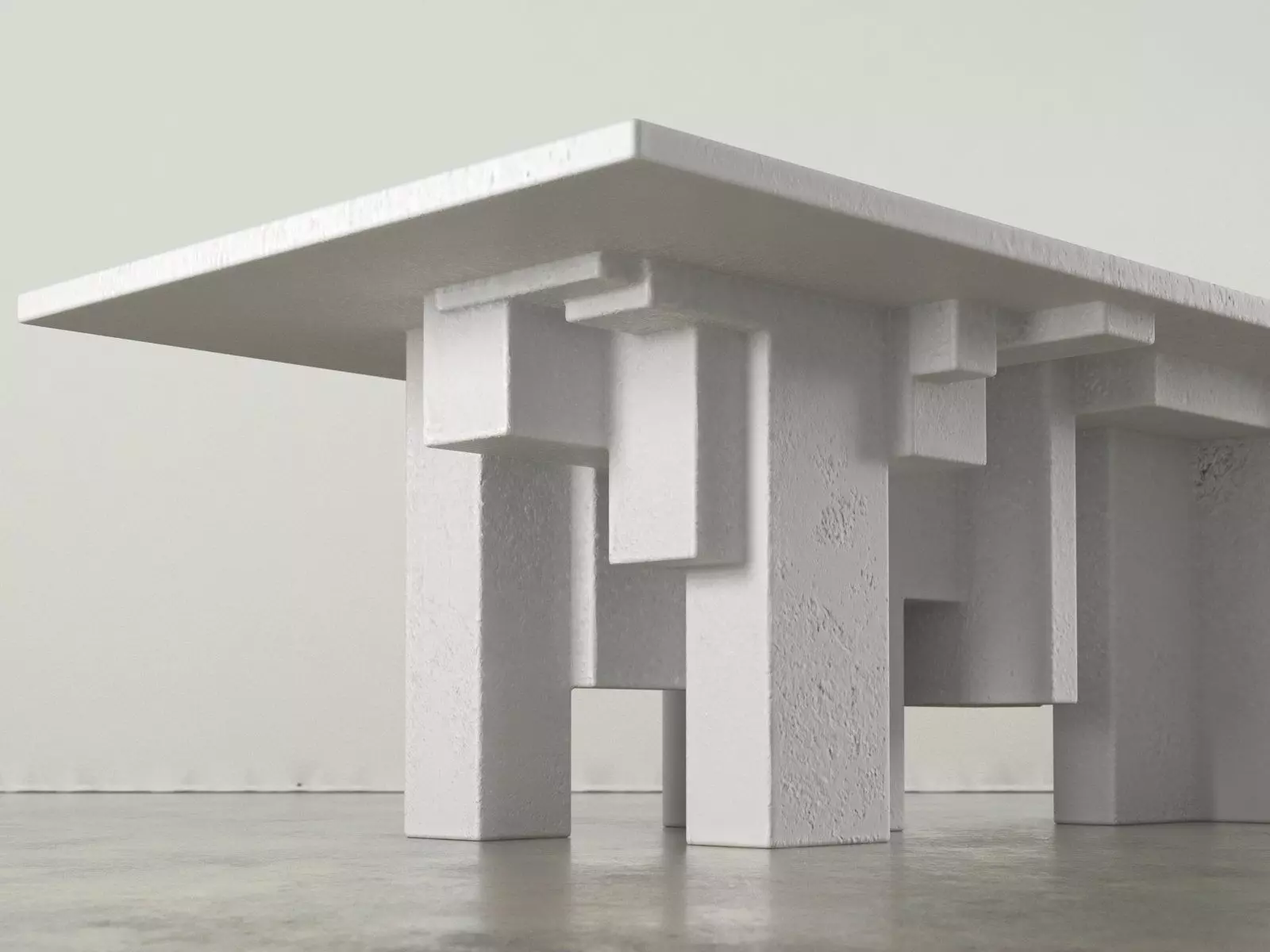 Primitive Table 3D model_3