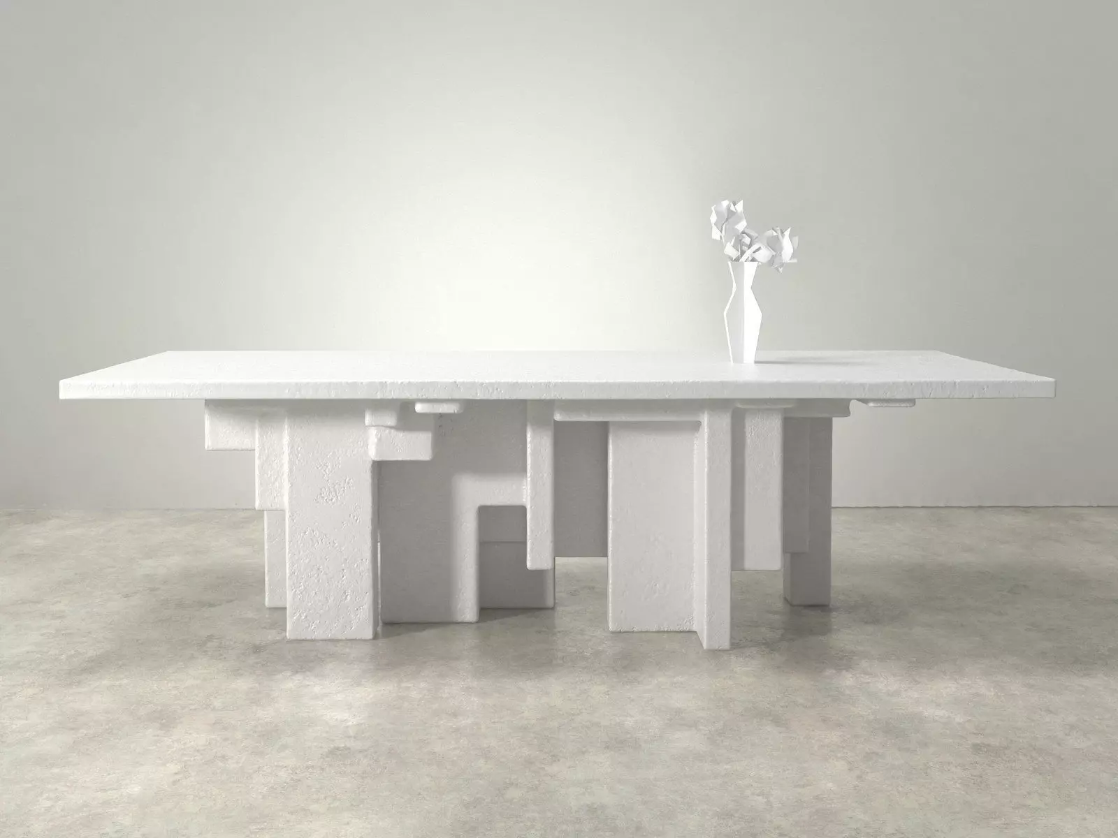 Primitive Table 3D model_2