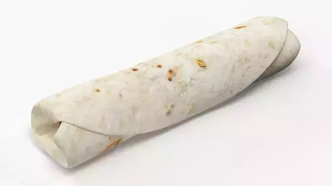 Burrito Wrap 3D model