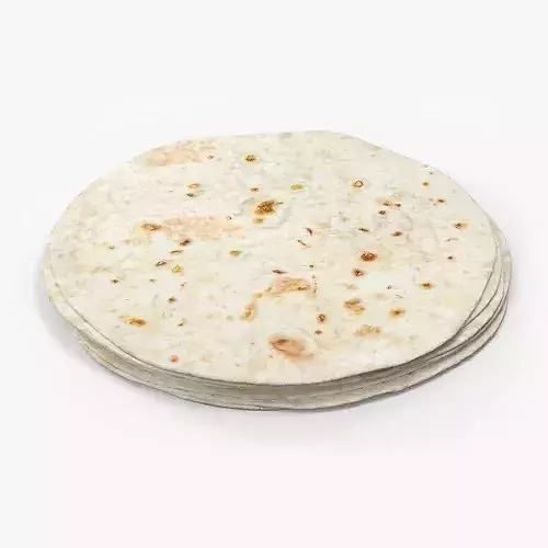 Flour Tortillas 3D model