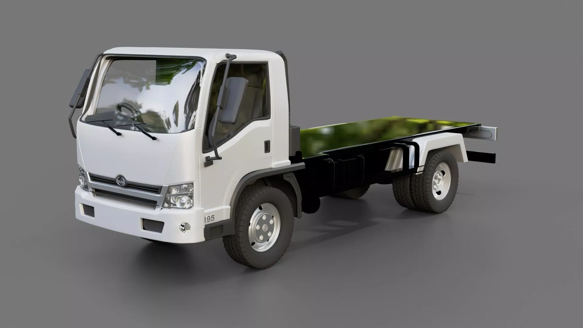 Hino 195 Chassis Truck 2020 3D model