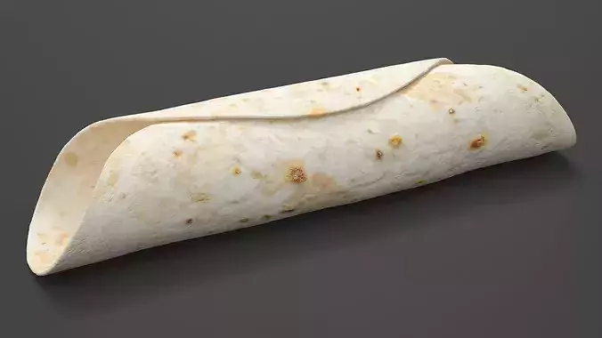Tortilla Wrap 3D model