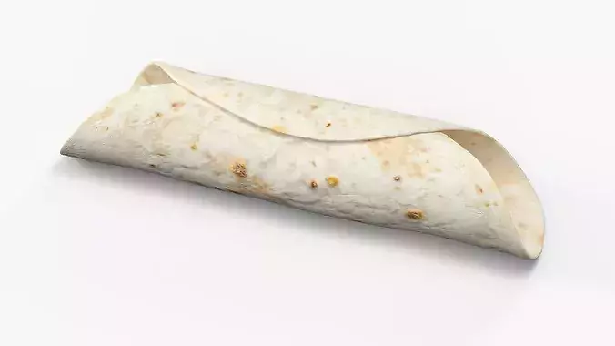 Tortilla Wrap 3D model 5