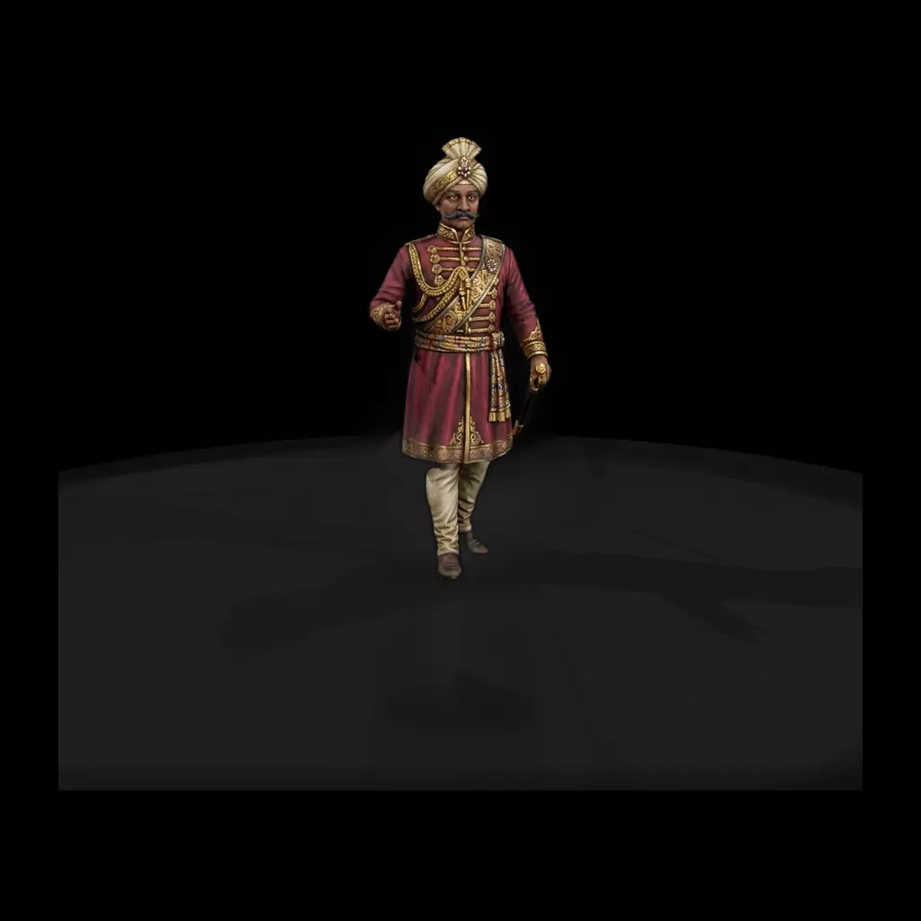 HO Victorian Ceremonial Gentleman Printable STL 3D print model