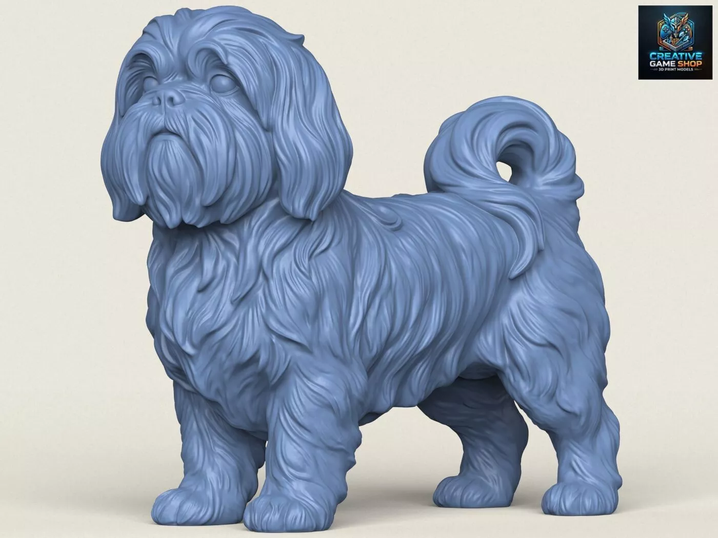 Shih Tzu Dog 3D print model