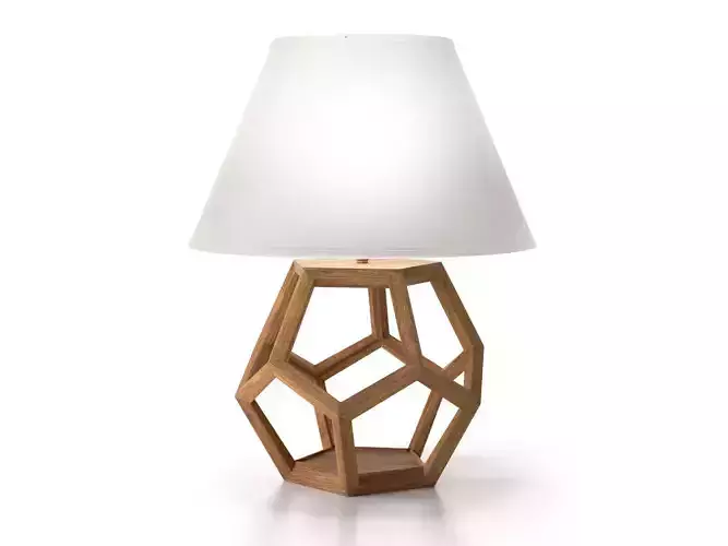 Dustin geometric table lamp
