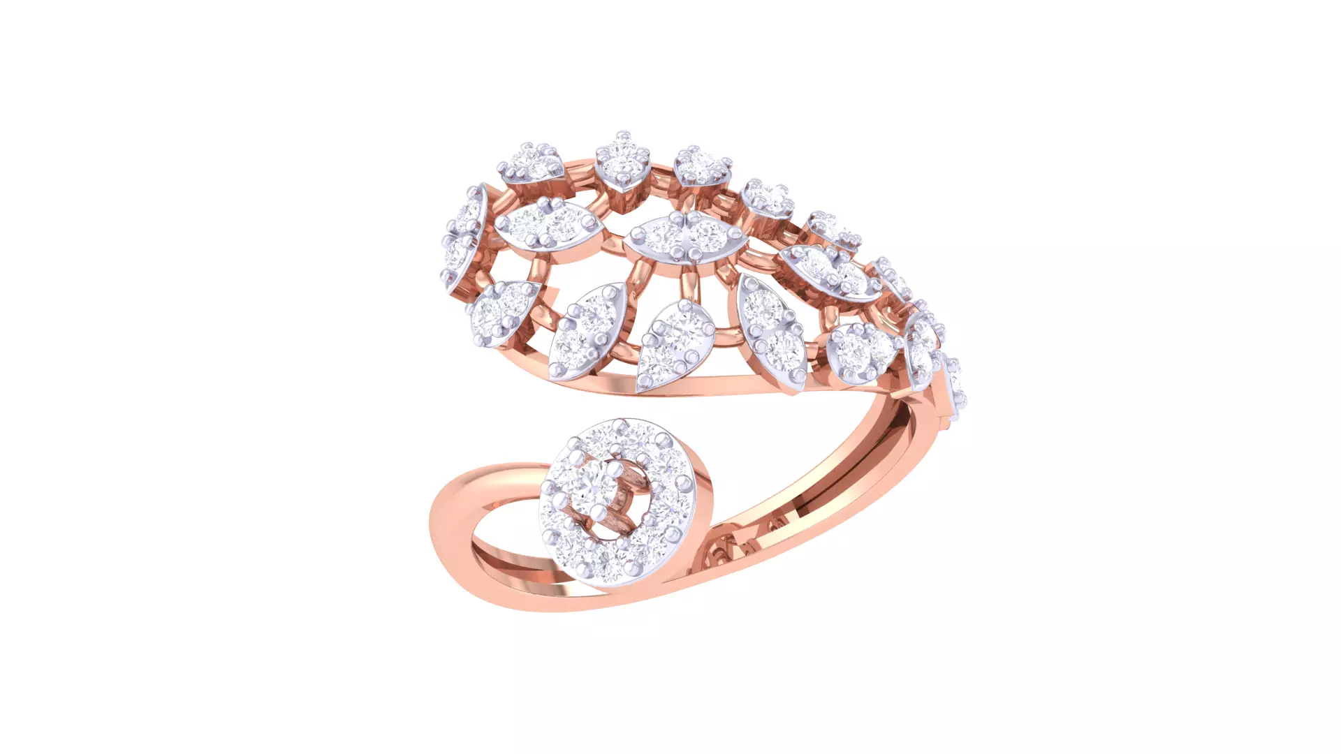 Luxury Ring STL 3DM 3D print model