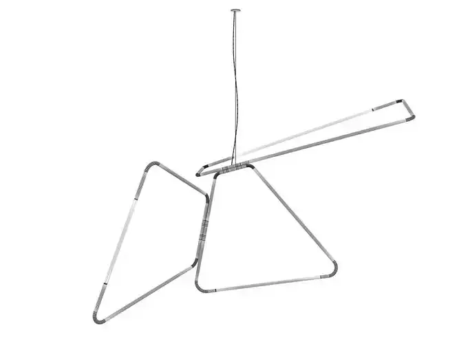 DC1206A pendant light hanging from wall