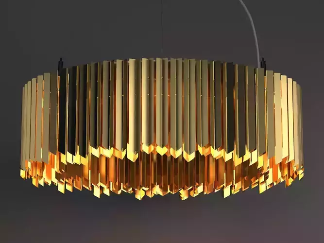 Facet Chandelier